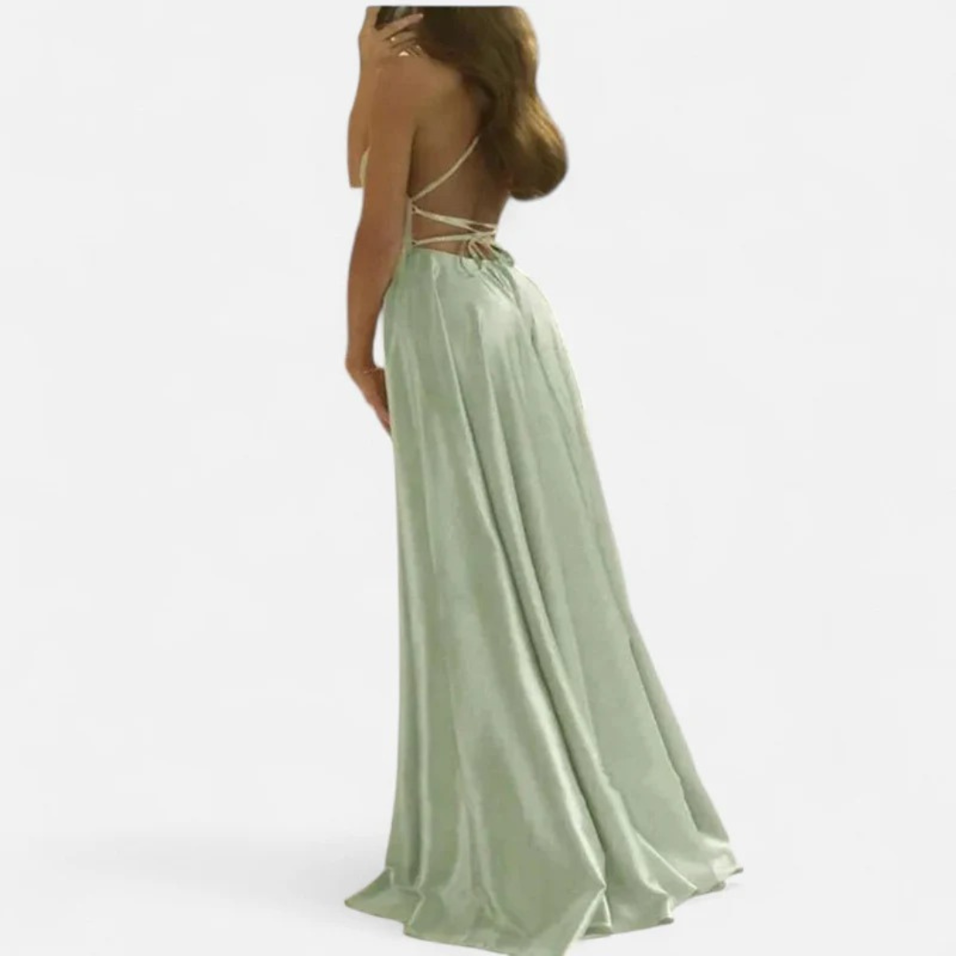 Women's Elegant Maxi Dress for Fall Weddings (7)