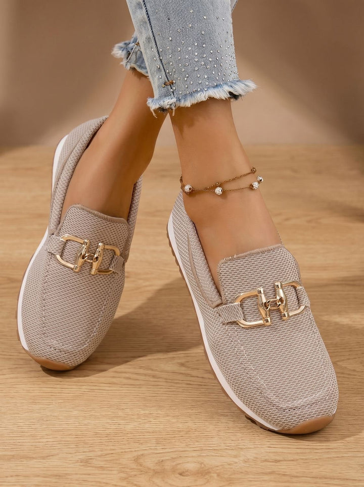 Women's Elegant Memory-Foam Flat Loafers with Support (2)