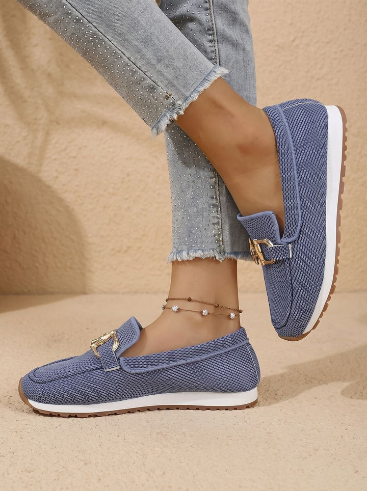 Women's Elegant Memory-Foam Flat Loafers with Support (7)