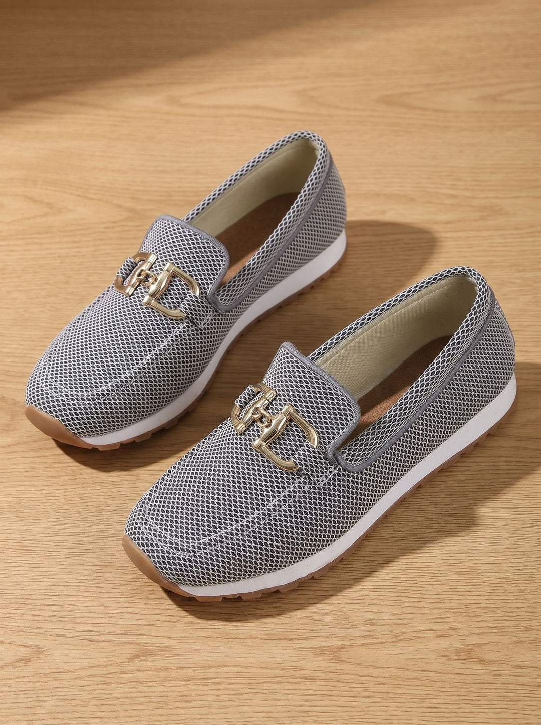 Women's Elegant Memory-Foam Flat Loafers with Support (8)