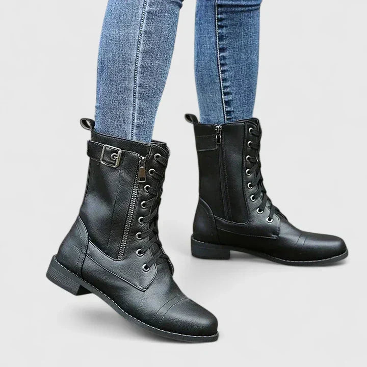 Women's Everyday Boots with Arch Support in Black