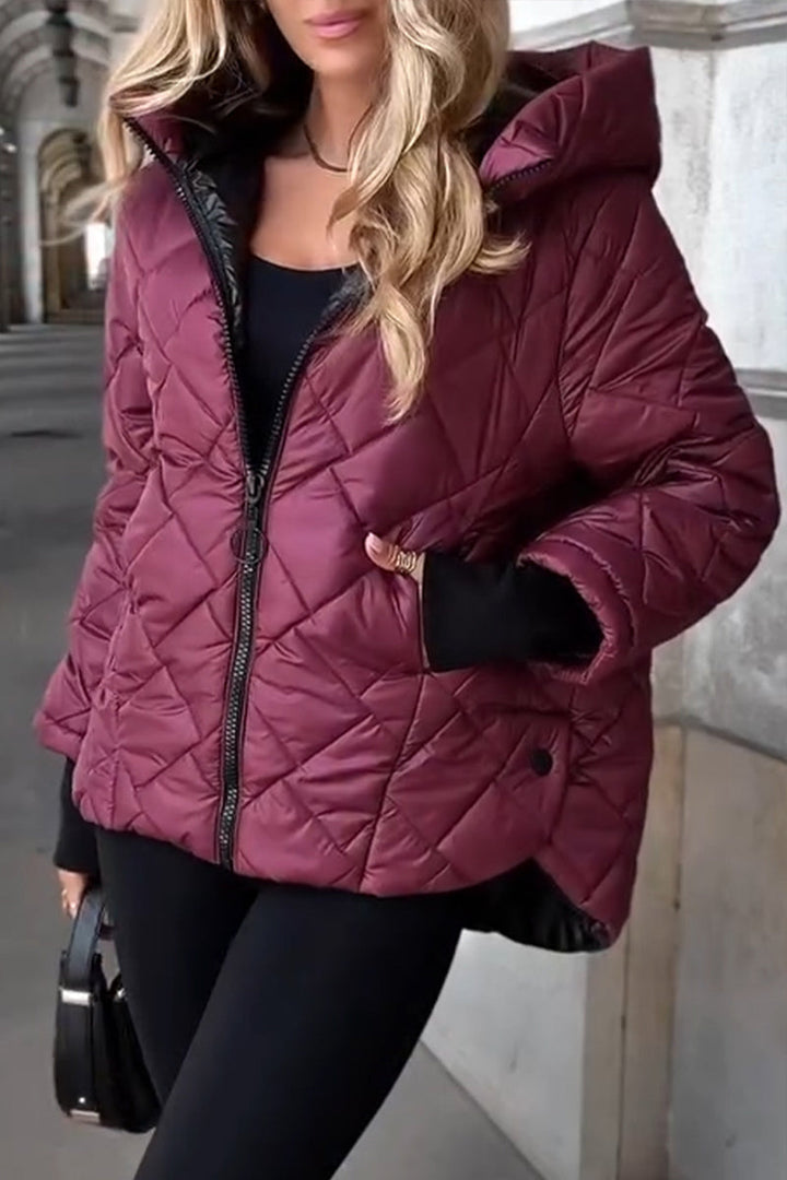 Women's Fall Hooded Cotton Jacket (4)