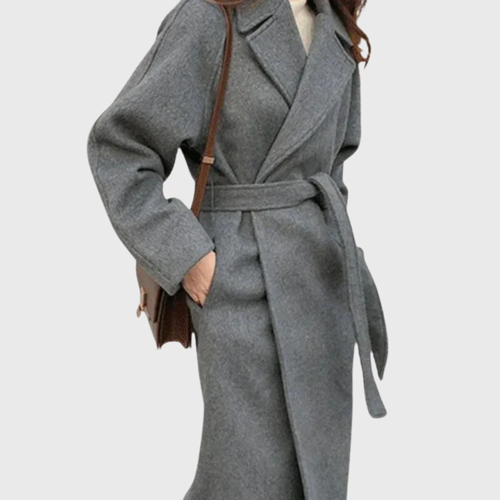 Women's Fall Jacket in Belted Blend (6)