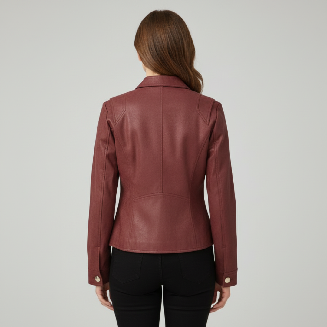Women's Fall Jacket in Tailored Suede (2)