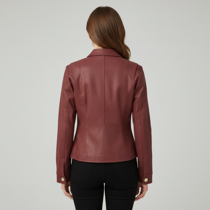 Women's Fall Jacket in Tailored Suede (2)