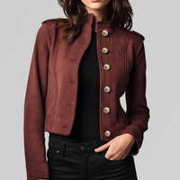 Chloe | Women's Fall Jacket in Tailored Suede
