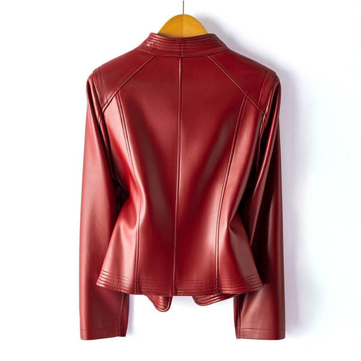 Women's Fall Jacket in Vegan Leather (6)