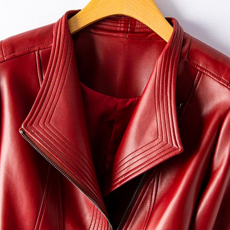 Women's Fall Jacket in Vegan Leather (7)