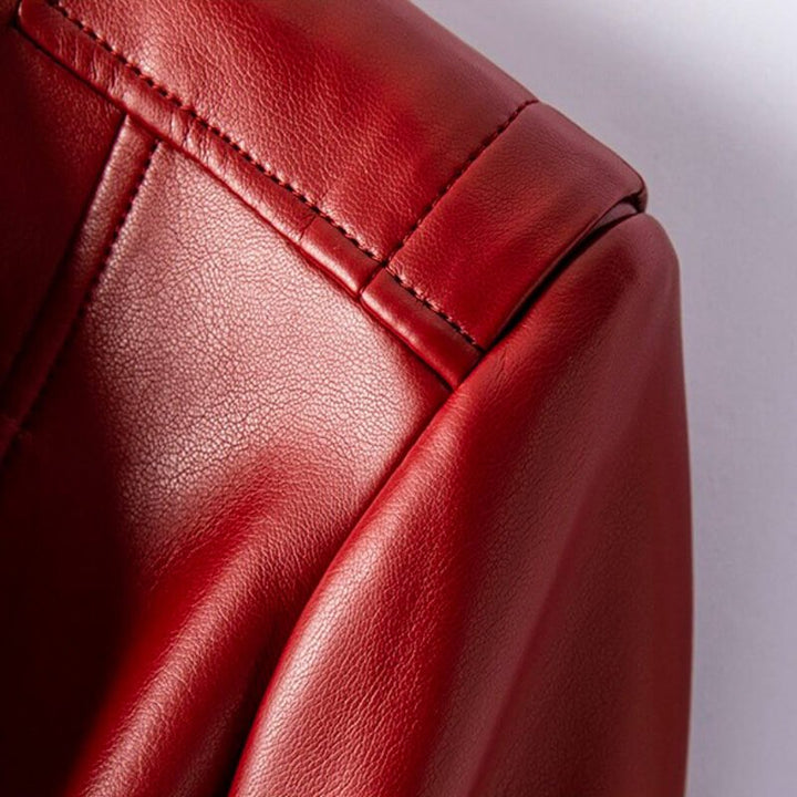 Women's Fall Jacket in Vegan Leather (9)