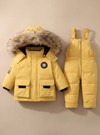 Mia | Women's Fall Jacket Puffer Snowsuit Set