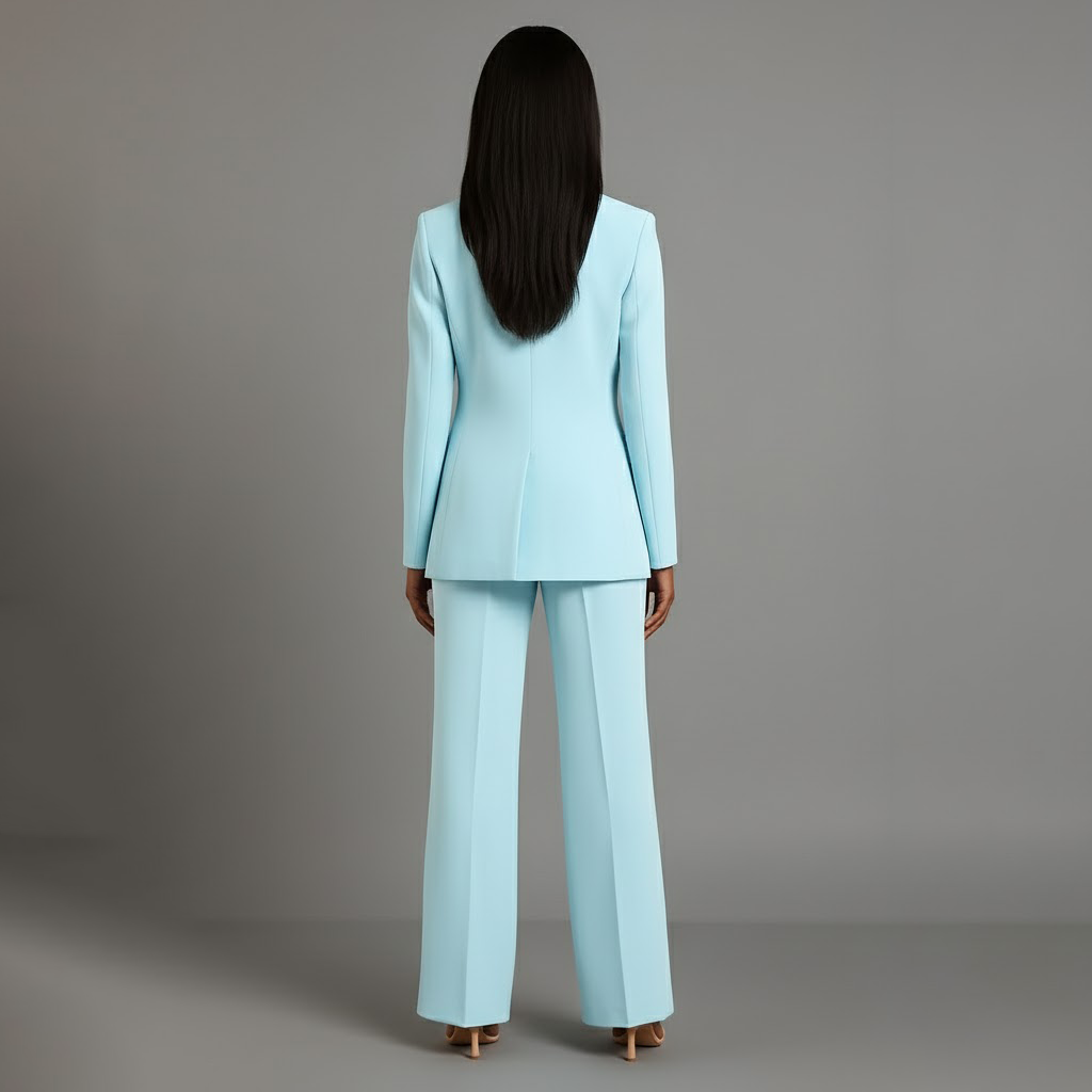 Women's Fall Jacket Suit with Tailored Trousers (13)
