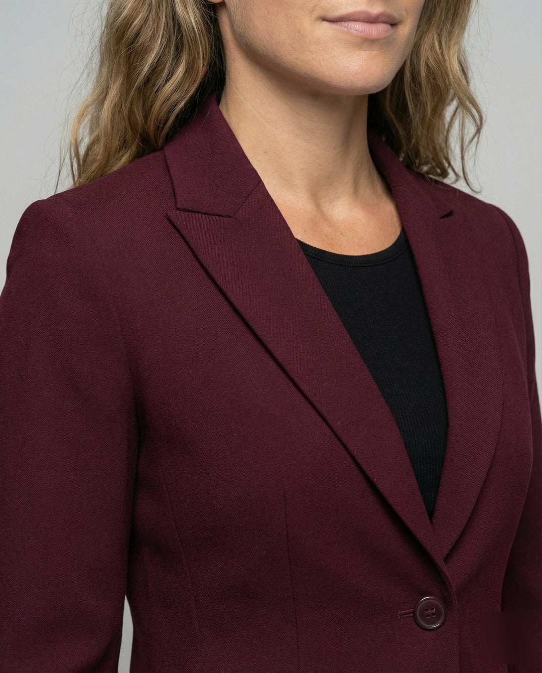Women's Fall Jacket with Tailored Peplum Hem (7)