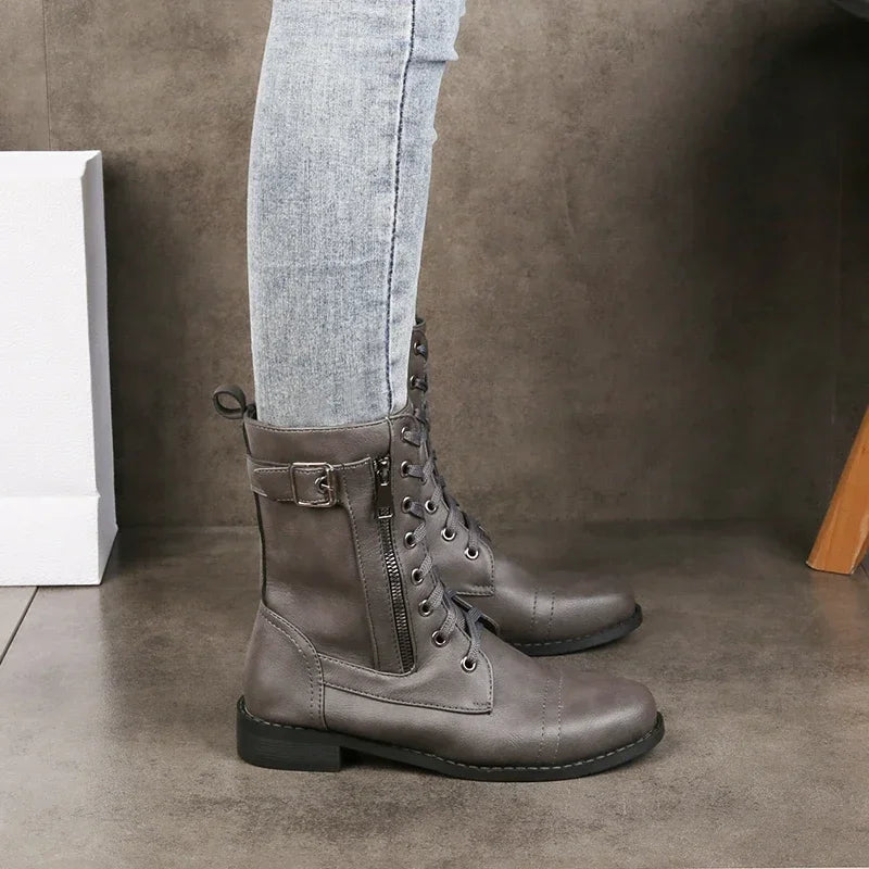 Women's Faux Ankle Boots for Fall Fashion (6)