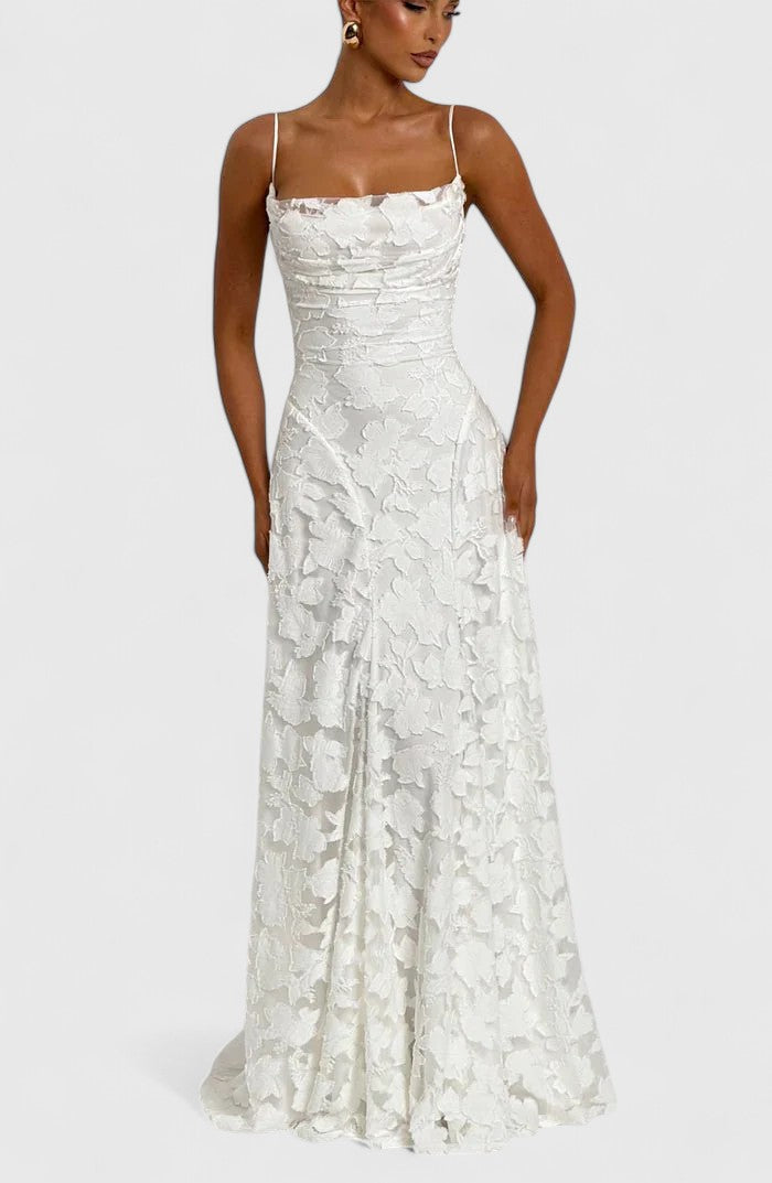 Women's Flowy Maxi Fall Wedding Guest Dress (14)