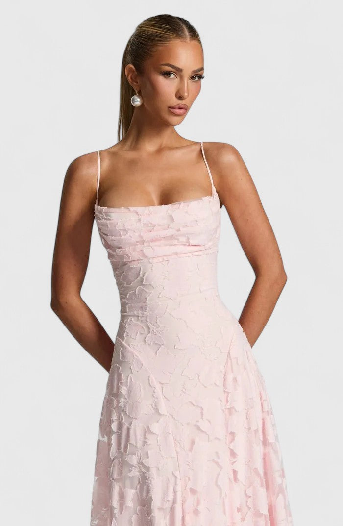 Women's Flowy Maxi Fall Wedding Guest Dress (15)
