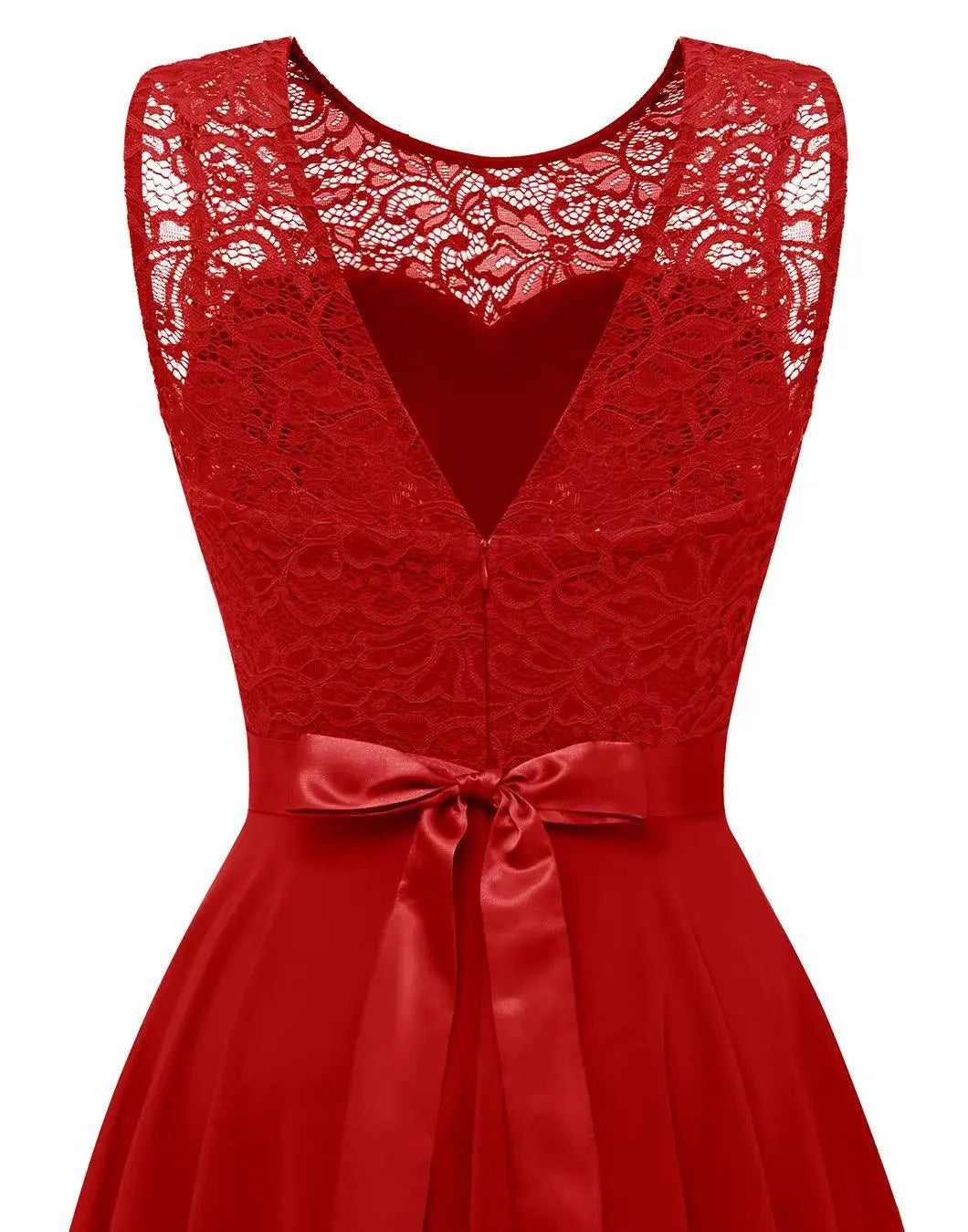 Women's High-Low Fall Wedding Guest Dress (11)