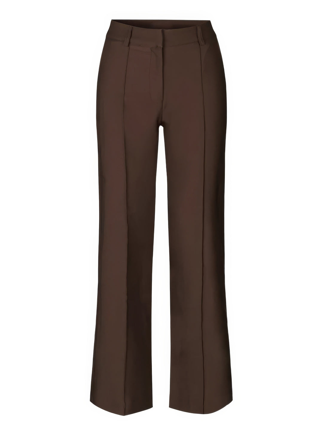 Women's High-Waist Pants with Flattering Fit in Brown 3