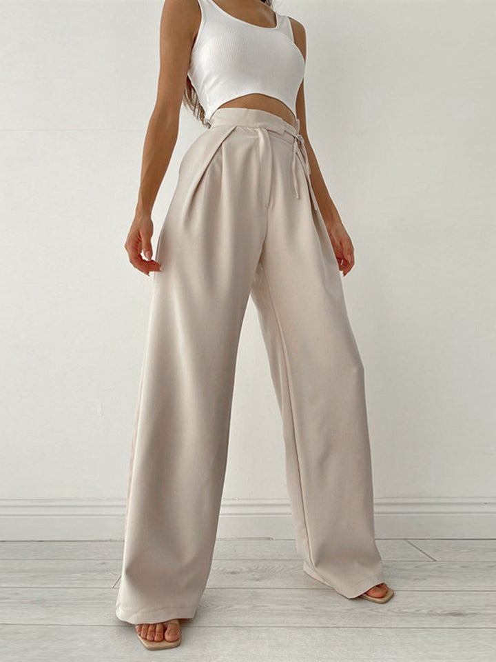 Women's High-Waist Wide Leg Pants Elegant & Comfortable (3)