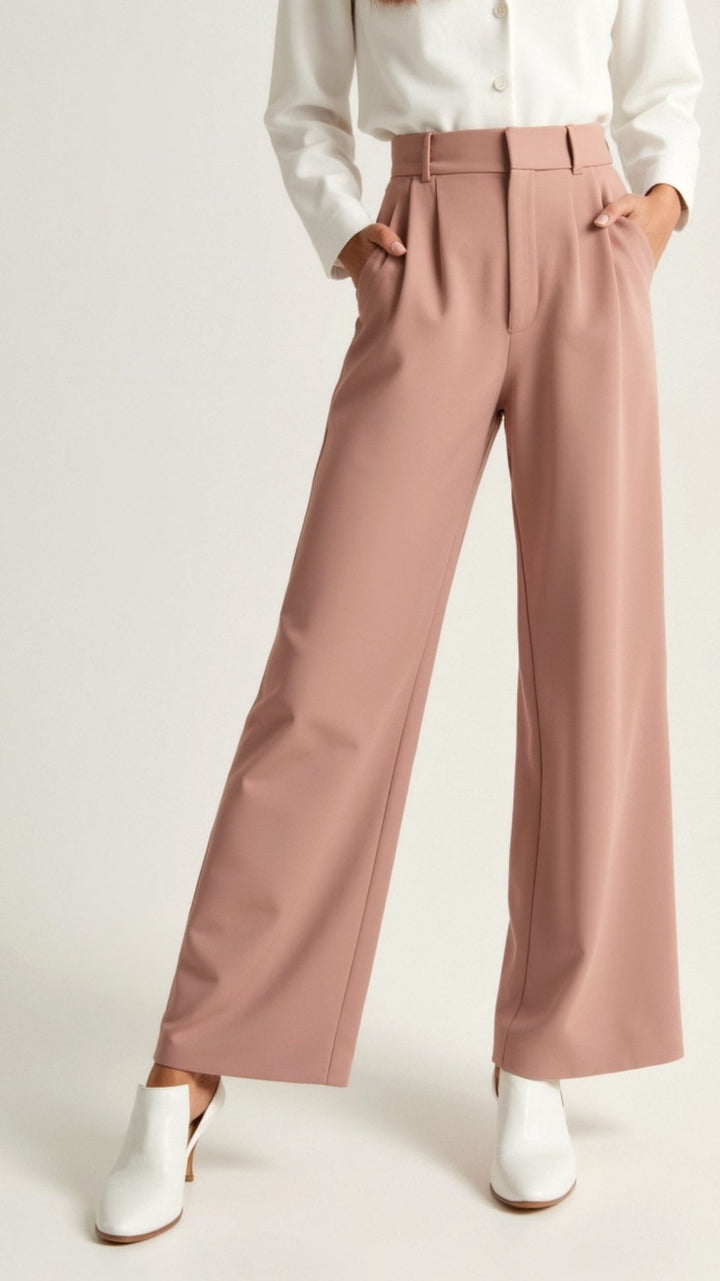 Women's High-Waist Wide-Leg Pants for Fall (8)