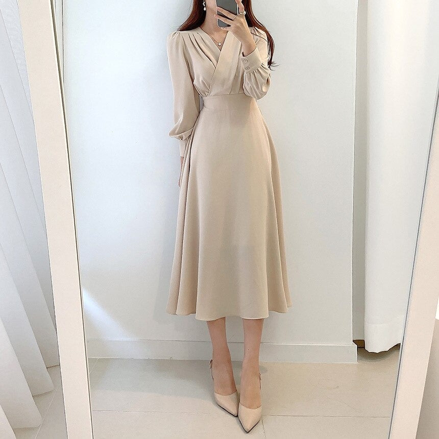 Women's Holiday Dress A-Line for Fall (3)