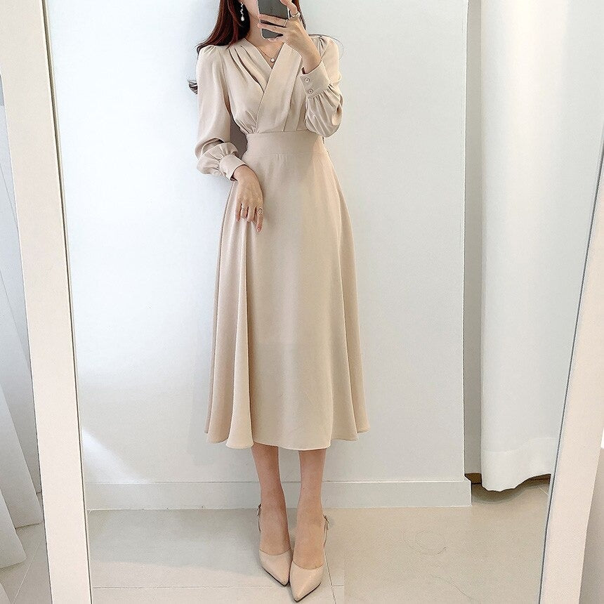 Women's Holiday Dress A-Line for Fall (4)