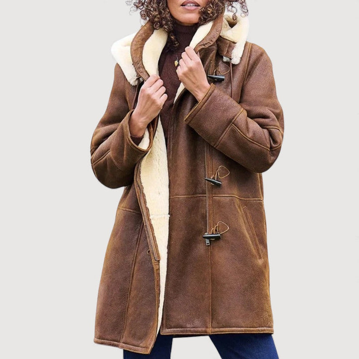 Women's Hooded Puffer Jacket for Fall