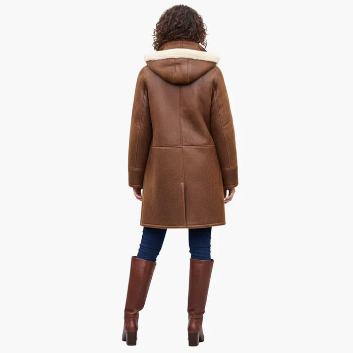 Women's Hooded Puffer Jacket for Fall (5)