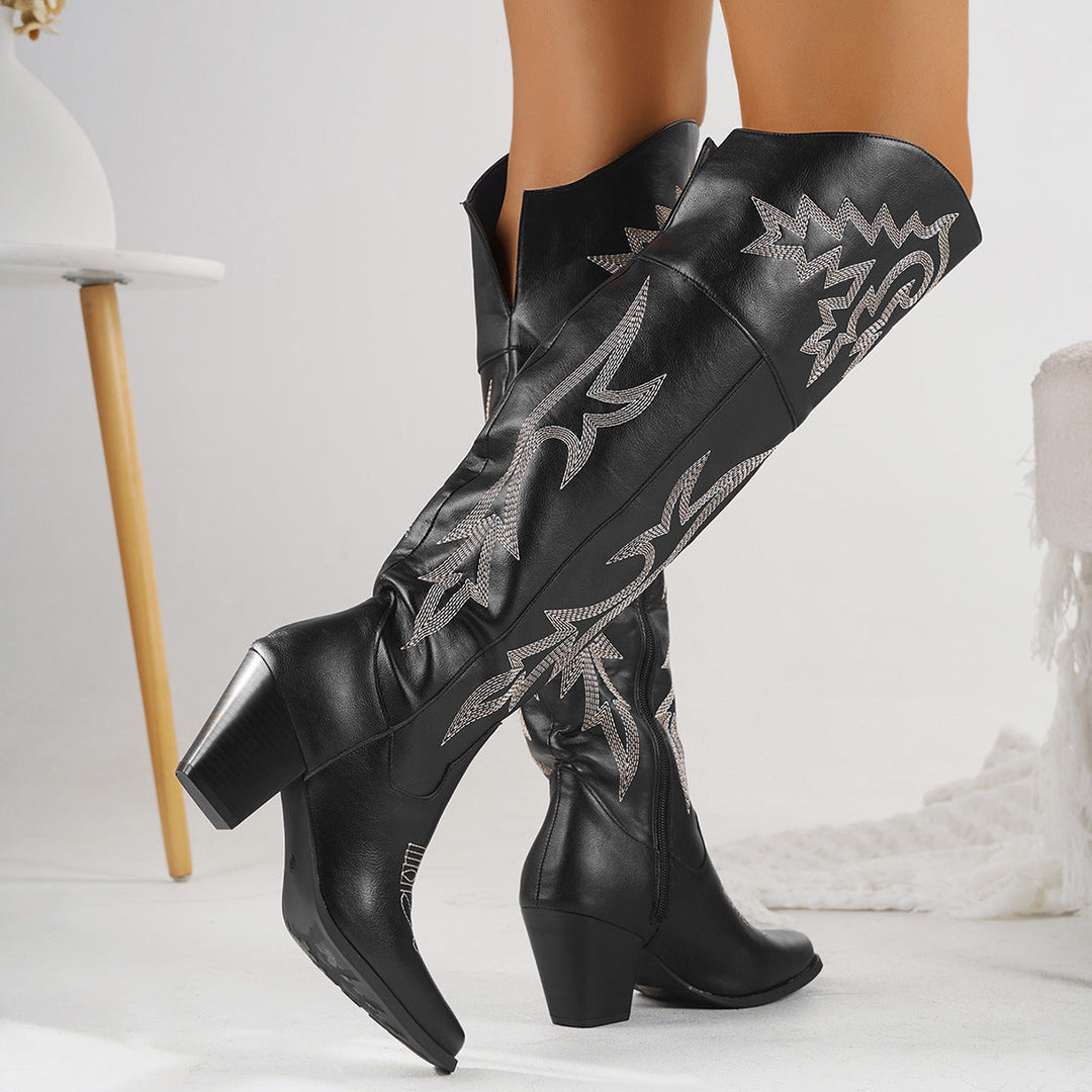 Women's Knee High Boots for Casual Elegance (2)