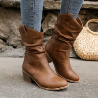 Naomi | Women's Knee High Western Slouch Boots