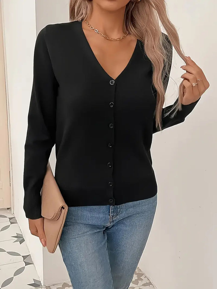Women's Knit Cardigan for Autumn Layering (2)