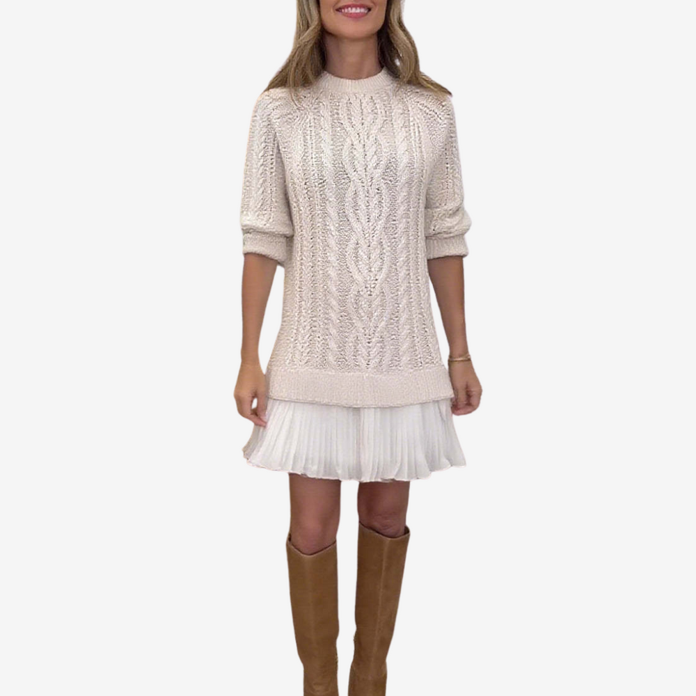 Women's Knit Dress for Holiday Parties (2)