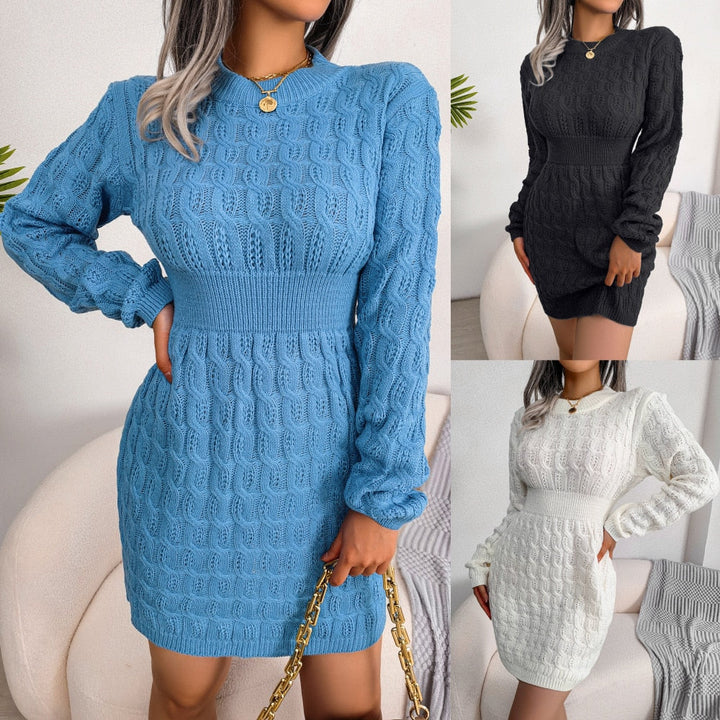 Women's Knitted Dress for Fall Wedding Guests (5)