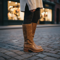 Stella | Women's Leather Boots for Fall Fashion