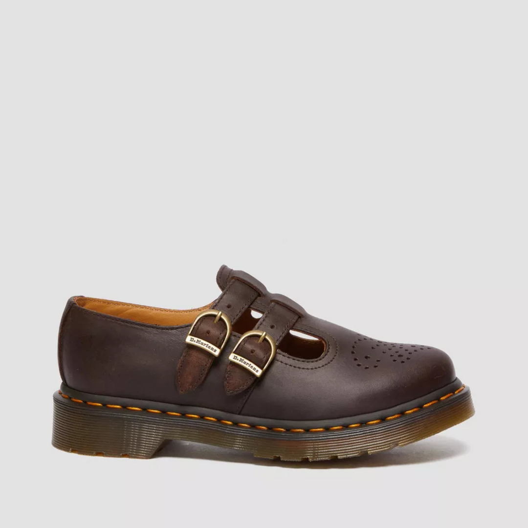 Women's Leather Flats Adjustable Double Strap (13)