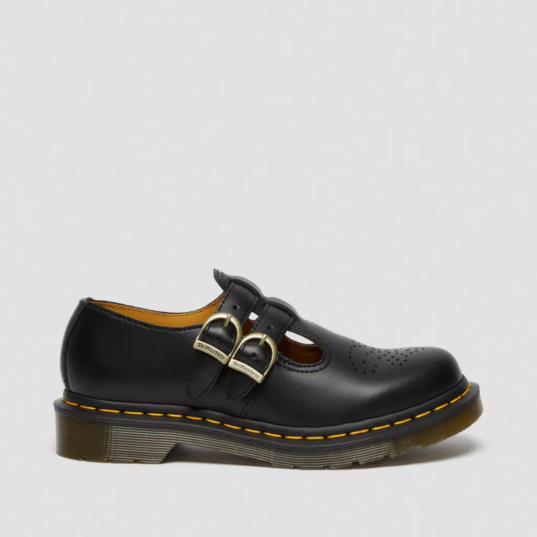 Women's Leather Flats Adjustable Double Strap (5)