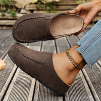 Claire | Women's Leather Flats with Tailored Polish