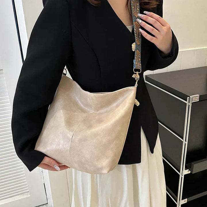 Women's Leather-Look Tote Bag for Work (11)