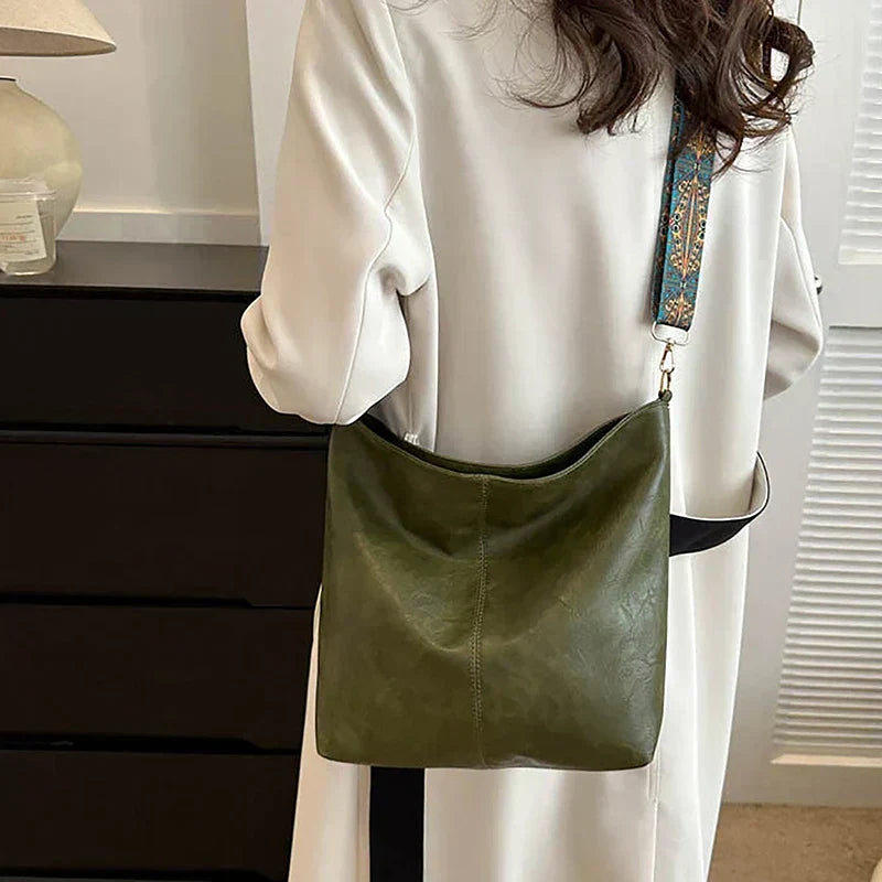 Women's Leather-Look Tote Bag for Work (13)