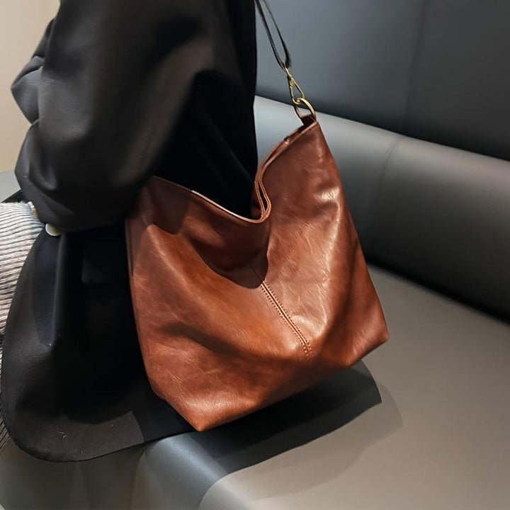 Women's Leather-Look Tote Bag for Work (6)