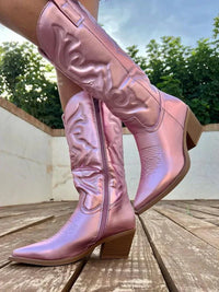 Emma | Women's Leather Western Boots for Fall Outfits