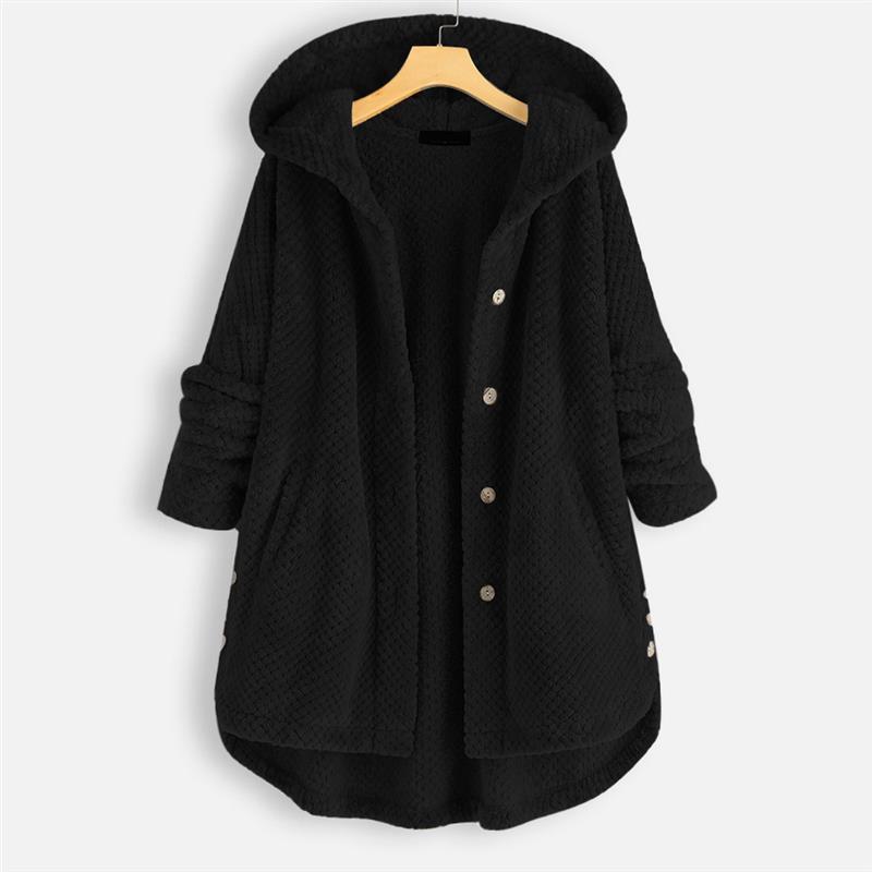 Women's Lightweight Hooded Jacket for Autumn in Black