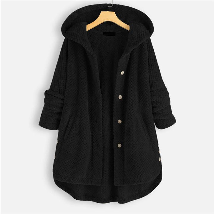 Women's Lightweight Hooded Jacket for Autumn in Black