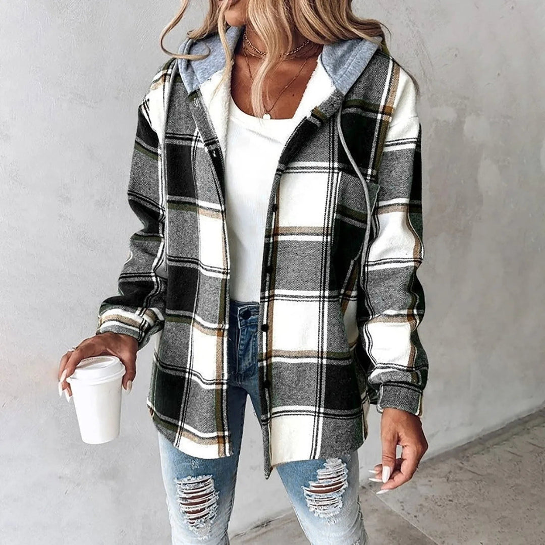Women's Lightweight Insulated Jacket for Autumn in Black