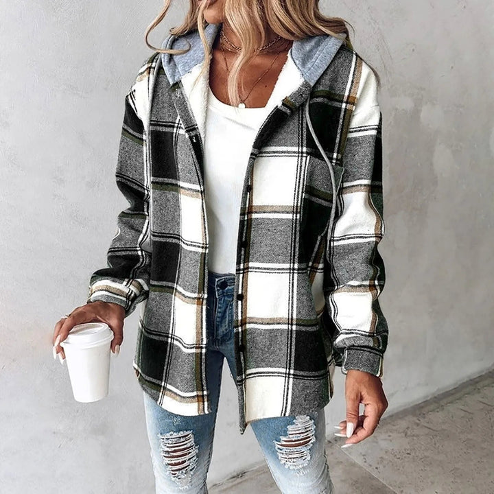 Women's Lightweight Insulated Jacket for Autumn in Black