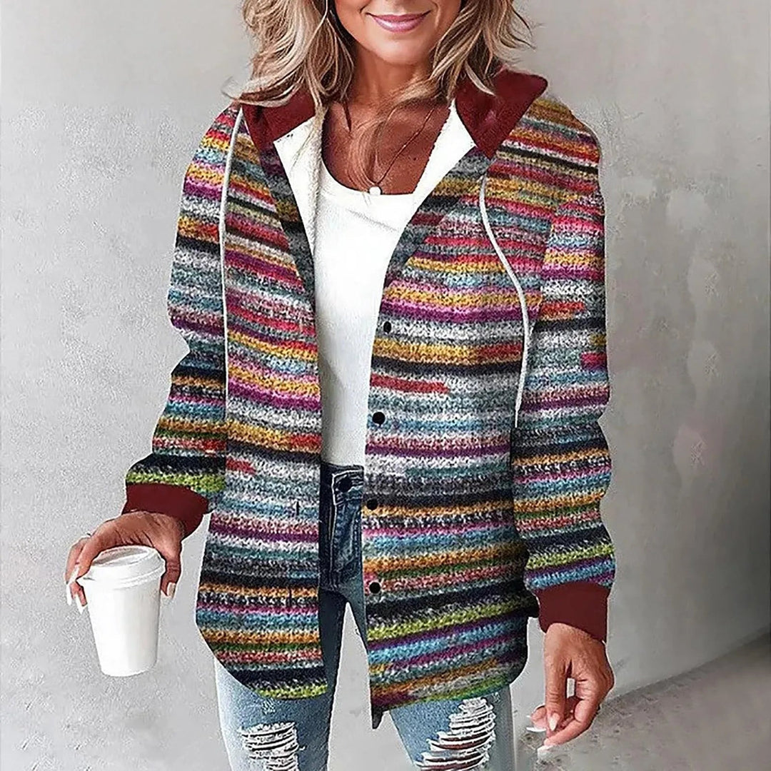 Women's Lightweight Insulated Jacket for Autumn in Multicolour