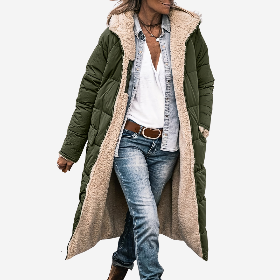 Women's Lightweight Long Fall Jacket