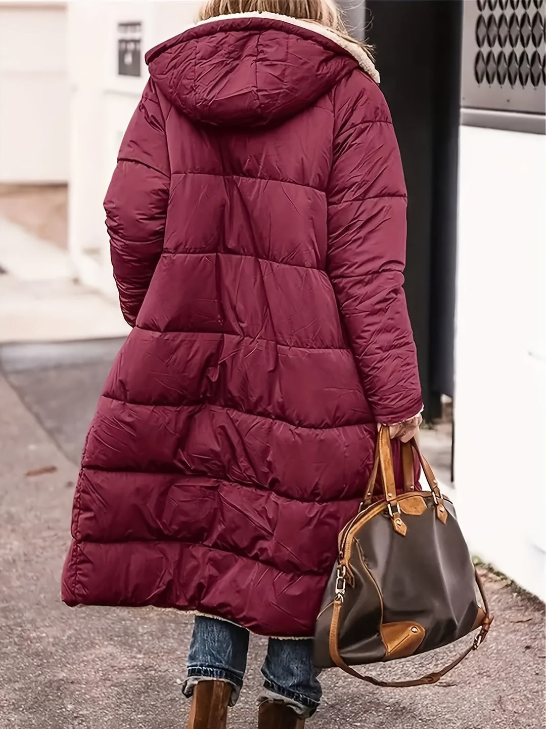 Women's Lightweight Long Fall Jacket (8)