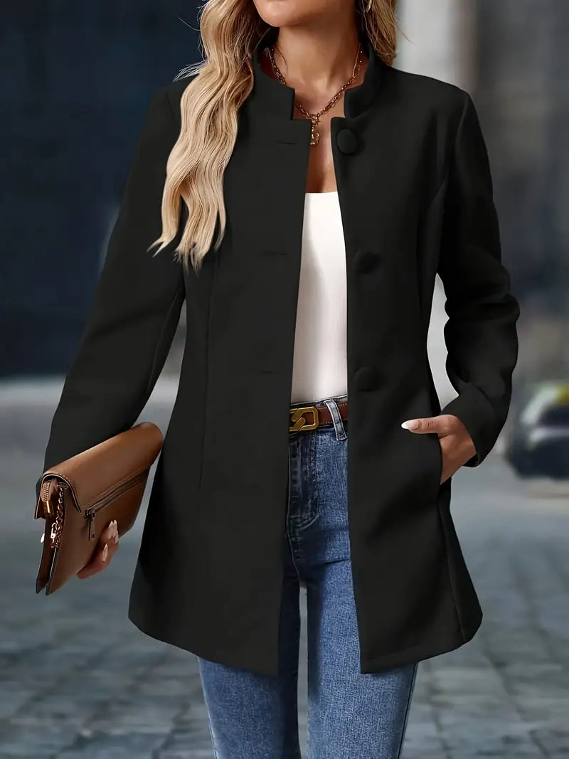 Women's Lightweight Tailored Jacket for Fall (8)