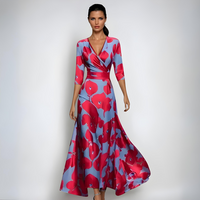 Natalie | Women's Long Evening Dress in Floral