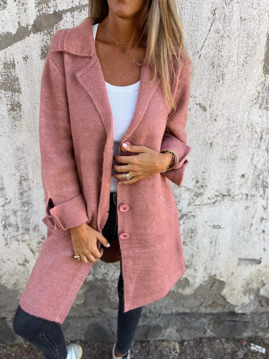 Women's Long Knit Cardigan for Everyday Wear (3)